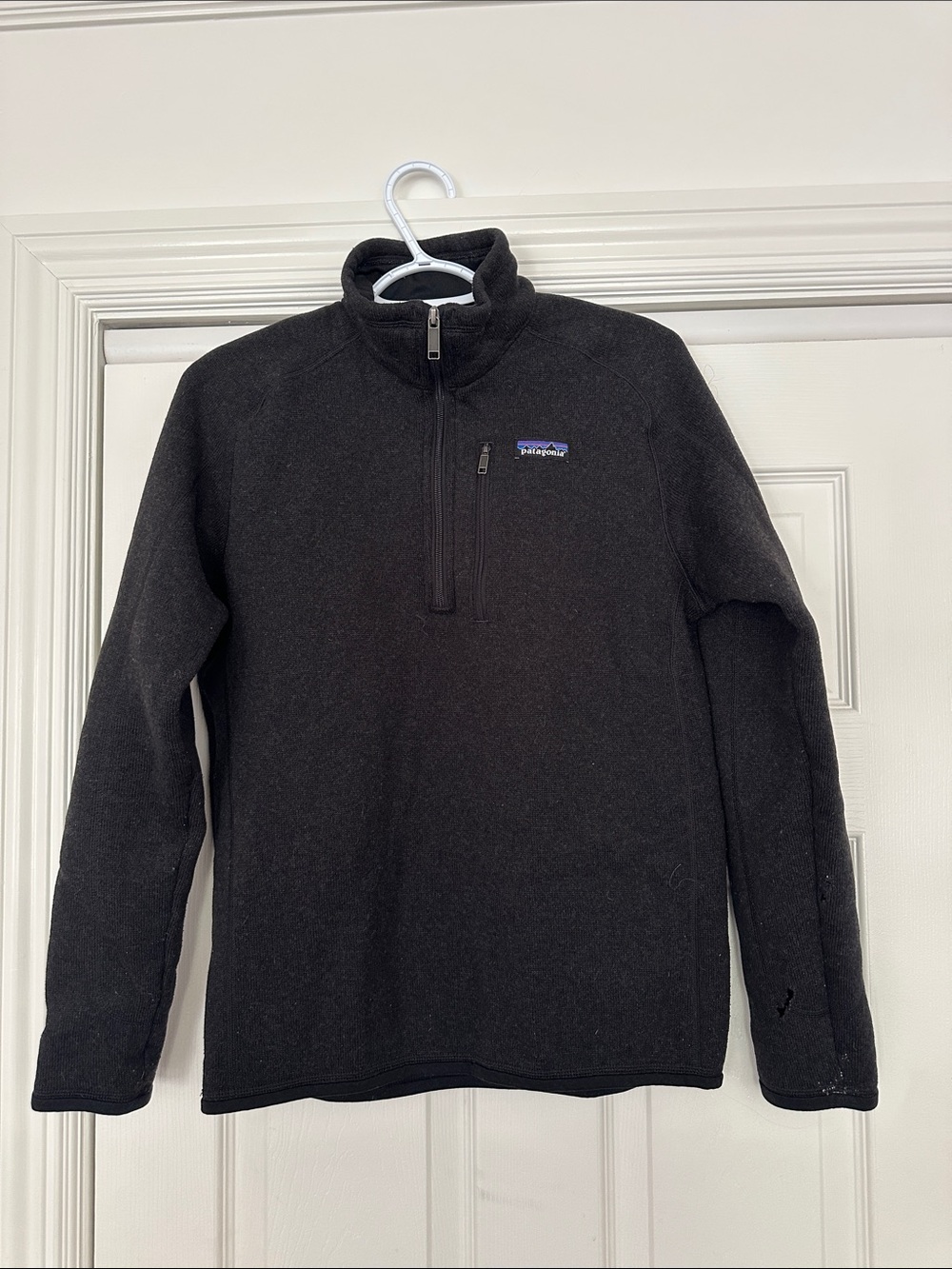 Patagonia Black Half-Zip Fleece Pullover